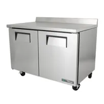 product of True TWT-48-HC 48" 2-Section Worktop Refrigerator w/ 2 Doors, Rear Mounted