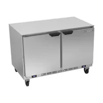 product of Beverage Air UCRF48AHC 48" Undercounter Refrigerator Freezer w/ 2 Doors, 10.6 cu. ft. - Dual Temp