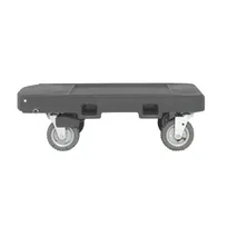 product of Vollrath 1695-1 Heavy Duty Aluminum Utility Dolly, 350 lbs, Dark Gray, 6" Pneumatic Wheels