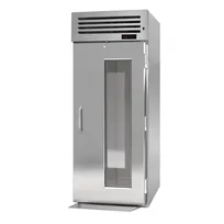 product of Turbo Air PRO-26H-G-RT(-L) 1-Section 2-Door Heated Holding Cabinet, Roll-Thru, 38 cu ft, Stainless Steel