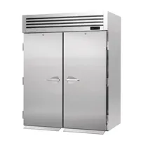 product of Turbo Air PRO-50H-RT 2-Section Roll-Thru Heated Holding Cabinet, 80.22 cu ft, Stainless Steel, 4 Full Length Solid Doors