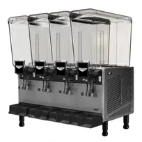 product of Vollrath VBBE4-37-F Beverage Dispenser with 4 Bowls / Spray Type - 5.3 Gal (each) - (2) 1830 Btu
