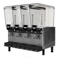 product of Vollrath VBBE4-37-S Beverage Dispenser with 4 Bowls / Paddle Type - 5.3 Gal (each) - (2) 1830 Btu