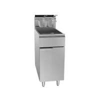 product of Cookline CF-40E 15" Floor Model Electric Deep Fryer, Full Pot, 40 Ibs, 240V/208V, 14kW, Manual Controls