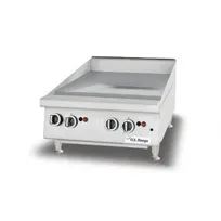 product of Garland US Range UTGG24-GT24M 24" Countertop Thermostatic Gas Griddle, 1" Steel Plate, 56.000 BTU