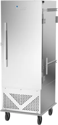 product of Victory ACRS-1D-S1-SD-HC 36" Air Curtain Refrigerator, Stainless Steel Door (slides back to hide away), (15) 18" x 26" Tray Capacity