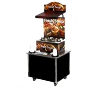 product of Vollrath 3702803 Cayenne Soup Kiosk-Free Standing Merchandiser with Country Kitchen Graphics