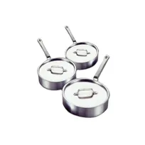 product of Vollrath 4068 Premier Saute' Pan, 2 Quart, 8" Dia., 2-3/8" Deep, Aluminum, Handle, NSF, Made in USA