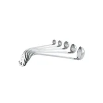 product of Vollrath 44572 Stainless Steel Measuring Ladle Set, 5-Piece, Short Handles, Small Capacity, Various Measurements