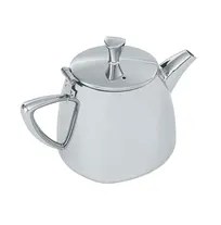 product of Vollrath 46207 Triennium™ Tea Pot, 12 Oz (0.3L), 3"H, 18/8 Stainless Steel Mirror Finish