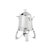 product of Vollrath 4635410 Somerville Gravy/Sauce Urn, 4 Qt, 13"W x 11"D x 19-3/4"H, Stainless Steel, Cover