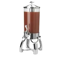 product of Vollrath 4635810 Beverage Dispenser, 2-Gallon Polycarbonate Mirror, 12-7/8"Lx8"Wx22-5/8"H - Imported