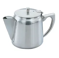 product of Vollrath 46370 Tea & Coffee Server with Strainer, Stainless Steel, 12 Ounce, Gooseneck, Hollow Handle