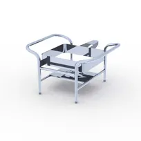 product of Vollrath 4644055 Chafer Stand – 2/3‑Size Mirage, Fits Fuel Cups, Heater/Warmers, Steel