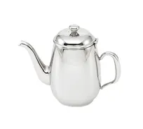 product of Vollrath 46594 Orion Coffee Server, 20 Oz (.60L) 5-1/8"H, 304 SS, Mirror/Satin Finish, Gooseneck, Lid