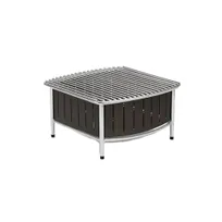 product of Vollrath 4667475 Buffet Station - 16" x 16" x 7-1/2" Black Chafing Griddle, Wire Grill Al/Steel