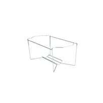 product of Vollrath 46872 Wire Chafer Stand, Heavy Duty 1/4" Dia Chrome Plated Steel, Stackable, USA