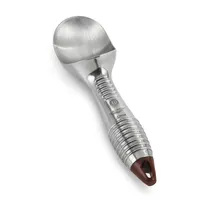 product of Vollrath 47274 Ice Cream Scoop, 4 oz Capacity, #10 Dipper, Brown Aluminum, Ergonomic Handle, NSF