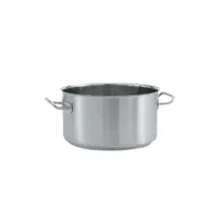 product of Vollrath 47730 Intrigue Sauce Pot, 7 Quart, 18/8 Steel, Induction-Ready, Satin/Mirror, 9.4" x 5.8"