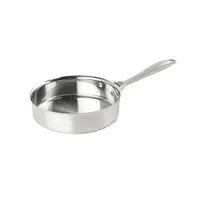 product of Vollrath 47745 Intrigue Stainless Steel Sauté Pan, 3 Quart, 9-3/8" Dia, 18-8 Al/Steel Clad Bottom