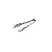 product of Vollrath 4781610 Utility Tongs, 16" (40.6 cm), Scalloped Teeth, Stainless Steel, Dishwasher Safe, Heavy Duty