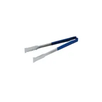 product of Vollrath 4791220 VersaGrip Tongs, One-Piece, 12", Stainless Steel, Black Ergonomic Handle