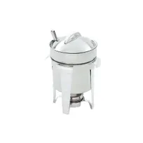 product of Vollrath 49524 Maximillian Steel Marmite, 7.4 Quart, 18-8 Stainless, Mirror Finish, 11" Dia x 16" H