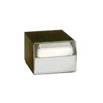 product of Vollrath 6512-28 Counter Napkin Dispenser, 11-3/4"D x 8"W x 6"H, Steel, Chrome Face, 175 Napkins