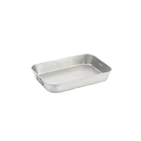 product of Vollrath 68080 Bake & Roast Pan, 7-1/2 Quarts, 17-5/8" x 11-3/4" x 2-3/8", 16 Ga. Aluminum