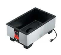 product of Vollrath 71001 Countertop Food Pan Warmer w/ 1 Full-Size Pan Well, Wet Operation, Thermostat