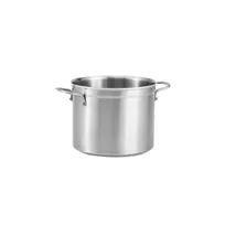 product of Vollrath 77521 3-Ply Stock Pot, 12 Qt, 12" Dia. x 6-1/4" Deep, 18/8, 8-Gauge Core, Induction Ready