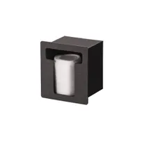 product of Vollrath FML-1 Lid Holder, 1 Column, Horizontal/Vertical, 6-1/2"W x 5-3/8"D x 7-1/4"H, Black Plastic