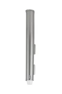 product of Vollrath PLC-1 Adjustable Cup Dispenser, 25-3/4"W x 3-1/8"D, Stainless Steel, Fits 2-1/4"-2-7/8" Cups