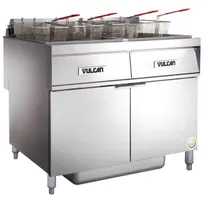product of Vulcan 2ER85AF Multiple Battery Electric Fryer with Built-In Filter, (2) 85 lbs Fryers