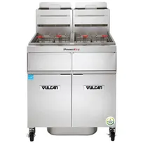product of Vulcan 2VK45AF 31" Powerfry5 Multiple Battery Gas Fryer w/ (2) 50 lbs, Frypots, Filtration System
