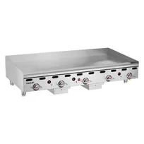 product of Vulcan 960RX 60" Countertop Gas Griddle, Snap-Action Thermostat, 24" Deep, 135.000 BTU