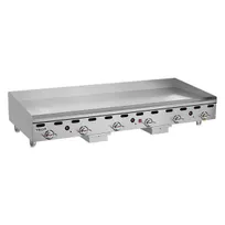 product of Vulcan 972RX-30 72" Countertop Gas Griddle, Snap-Action Thermostat, 30" Deep, 162.000 BTU