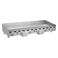 product of Vulcan 972RX 72" Countertop Gas Griddle, Snap-Action Thermostat, 24" Deep, 162.000 BTU