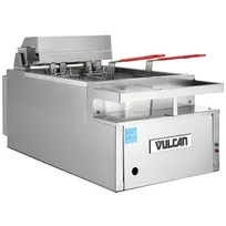 product of Vulcan CEF75 Full Pot Countertop Electric Fryer w/ 75 lbs Capacity, 2 Baskets, Condiment Rail
