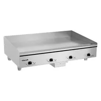 product of Vulcan HEG48E 48" Countertop Electric Griddle with 48" x 24" Surface, 1/2" Steel Plate, Thermostatic Controls