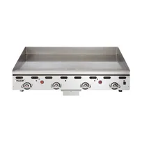 product of Vulcan MSA48-30 48" Countertop Gas Griddle, Snap-Action Thermostat, 30" Deep, 108.000 BTU