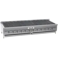 product of Vulcan VCCB72 72" Low Profile Countertop Gas Radiant Charbroiler w/ (13) Burners, 188.500 BTU