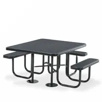 product of Wabash SG155D 46" 3-Seat ADA Accessible Restaurant Table and Chair Set, Diamond Shape