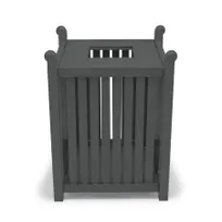 product of Wabash YO3F33C Yorktown Trash Can, 32-Gallon Aluminum, 27" W x 26" D x 36" H, Plastic Liner