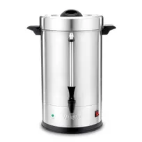 product of Waring WCU110X S.Steel Electric Coffee Urn, 110 Cup Capacity - Dual Heater System / 1.44kW - 120V