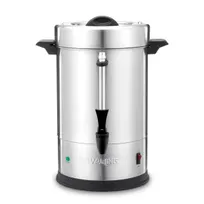 product of Waring WCU55X - S.Steel Electric Coffee Urn, 55 Cup Capacity, Dual Heater System / 1.44kW - 120V