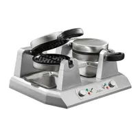 product of Waring WW250X2 Commercial Belgian Waffle Maker, Side-by-Side Double