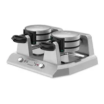 product of Waring WW300BX Commercial Belgian Waffle Maker, Quad Side-By-Side, 7" Dia.