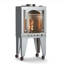 product of Wood Stone WS-GVR-6 Whatcom Vertical Rotisserie, Gas, (6) Spit Locations