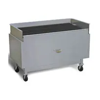 product of Wood Stone WS-SFB-58-DB 58" Cast Iron Wood Burning Charbroiler, Free Standing / Deep Fire Box